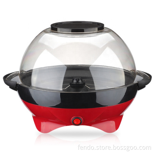 High-Quality 120V 800W Portable Home Oilless Popcorn Machine